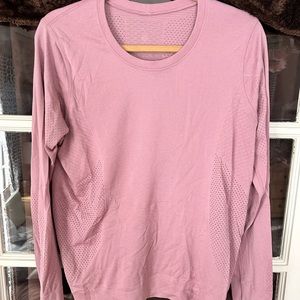 Lululemon pink long sleeve